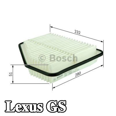 BOSCH مرشح الهواء — 2002 Lexus Gs