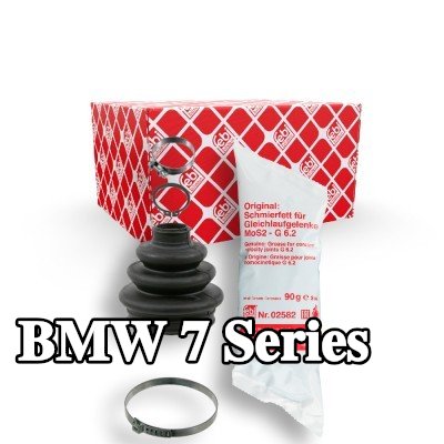 FEBI BILSTEIN طقم غطاء المحور، عمود الإدارة — 2000 BMW 7 Series