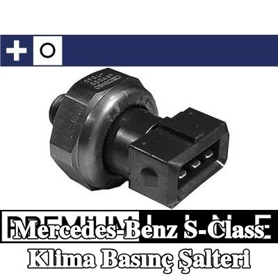 MAHLE Conta halkalı klima basınç şalteri — 2000 Mercedes-Benz S-Class