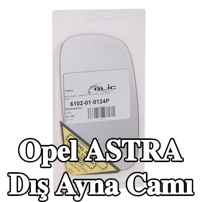 BLIC Sol yan ayna camı — 1997 Opel Astra