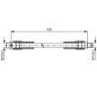 BOSCH Fren hortumu 190mm — 2002 Audi A8 (7)
