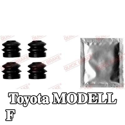 QUICK BRAKE مجموعة ملحقات، مقياس الفرامل — Toyota Modell F