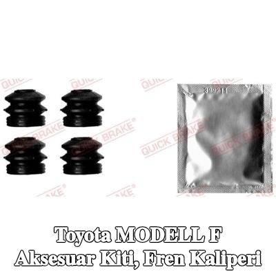 QUICK BRAKE Aksesuar Kiti, fren kaliperi — Toyota Modell F