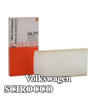 MAHLE مرشح حبوب اللقاح Particulate Filter — 1990 Volkswagen Scirocco