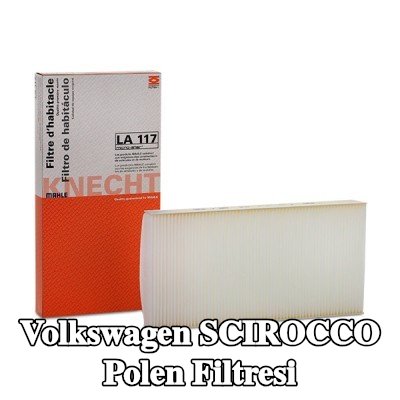 MAHLE Polen filtresi Partikül Filtresi — 1990 Volkswagen Scirocco