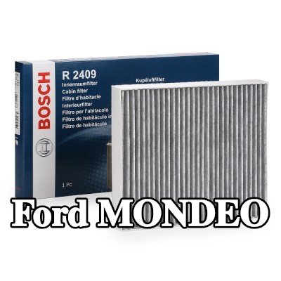 BOSCH مرشح حبوب اللقاح مرشح الكربون المنشط — 2012 Ford Mondeo