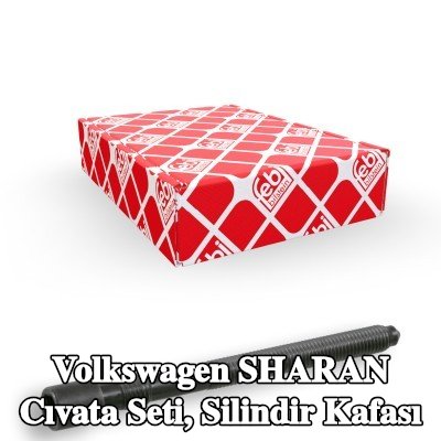 FEBI BILSTEIN Cıvata Kiti, silindir kafası 136mm — 2000 Volkswagen Sharan