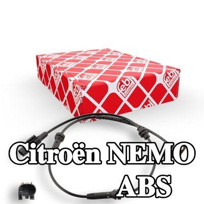 FEBI BILSTEIN مستشعر ABS للمحور الأمامي الأيسر, المحور الأمامي الأيمن — Citroën Nemo