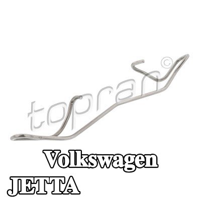 TOPRAN الزنبرك, مكابح المحور الأمامي, عند مكبس الفرامل — Volkswagen Jetta