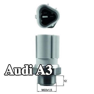 MAHLE مفتاح درجة الحرارة, مروحة المبرد مع حشية/مانع تسرب — 2002 Audi A3