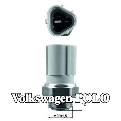 MAHLE مفتاح درجة الحرارة, مروحة المبرد مع حشية/مانع تسرب — 2000 Volkswagen Polo