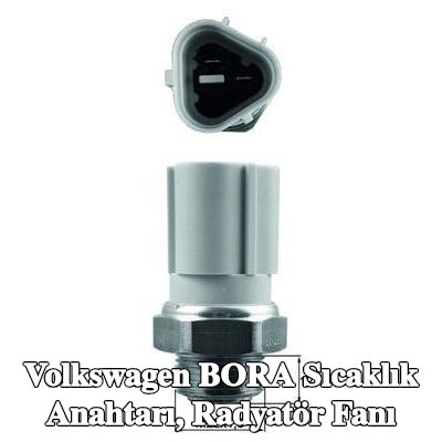 MAHLE Sıcaklık Anahtarı, conta/sızdırmazlık elemanlı radyatör fanı — 2002 Volkswagen Bora