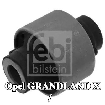 FEBI BILSTEIN جلبة الذراع الخلفي / ذراع التعليق المحور الأمامي الأيسر, المحور الأمامي الأيمن, السفلي, الخلفي — 2017 Opel Grandland X