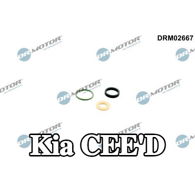 DR.MOTOR AUTOMOTIVE طقم مانع تسرب الحاقن — 2016 Kia Cee'd