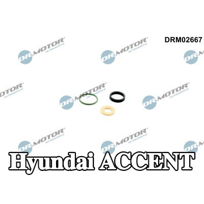 DR.MOTOR AUTOMOTIVE طقم مانع تسرب الحاقن — Hyundai Accent