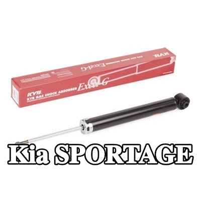 KYB ممتص الصدمات Excel-G, المحور الخلفي, ضغط الغاز, ممتص صدمات تلسكوبي — Kia Sportage
