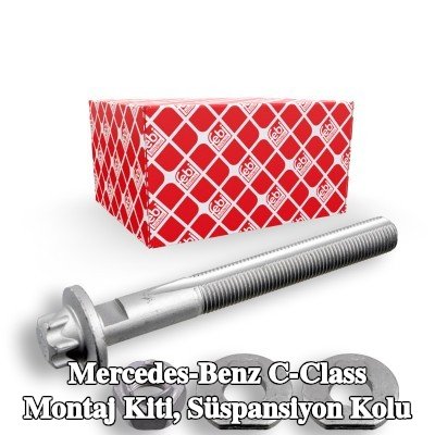 FEBI BILSTEIN Montaj kiti, süspansiyon kolu Ön Aks Sol, Ön Aks Sağ — Mercedes-Benz C-Class