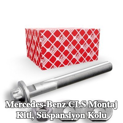 FEBI BILSTEIN Montaj kiti, süspansiyon kolu Ön Aks Sol, Ön Aks Sağ — Mercedes-Benz Cls