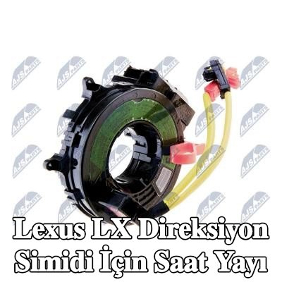 NTY Direksiyon simidi için saat yayı — 2000 Lexus Lx