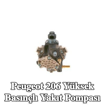 BOSCH Yüksek basınçlı yakıt pompası — 2002 Peugeot 206