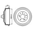 BOSCH Arka aks fren kampanası, 298mm — Citroën C25 (9)
