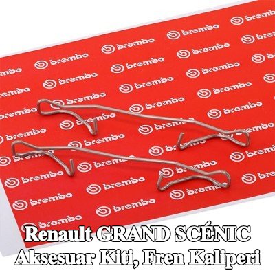 BREMBO Aksesuar Kiti, fren kaliperi — Renault Grand Scénic