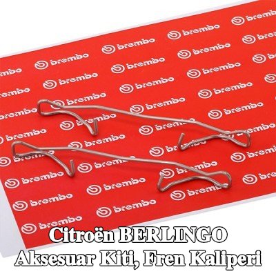BREMBO Aksesuar Kiti, fren kaliperi — 2012 Citroën Berlingo