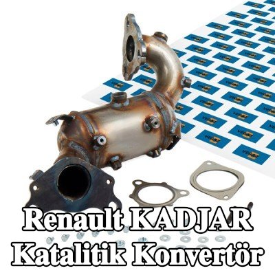 VEGAZ Montaj parçaları ile katalitik konvertör — Renault Kadjar
