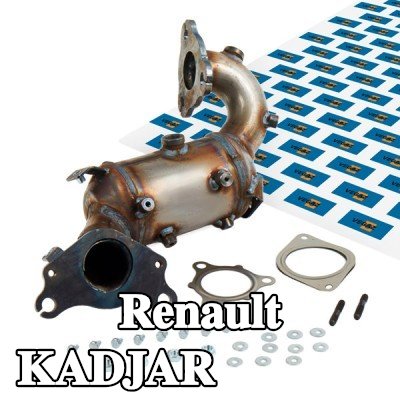 VEGAZ المحول الحفاز مع أجزاء التثبيت — Renault Kadjar