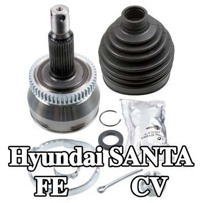 FEBI BILSTEIN طقم مفصل CV مع صمولة, مع شحم — 2012 Hyundai Santa Fe