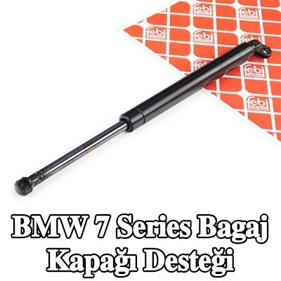 FEBI BILSTEIN Bagaj kapağı amortisörü (Her iki taraf), 313mm — 2000 BMW 7 Series