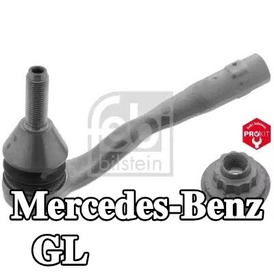 FEBI BILSTEIN طرف قضيب التوجيه OE Turbo جديد, المحور الأمامي الأيسر, المحور الأمامي الأيمن, 202mm — Mercedes-Benz Gl