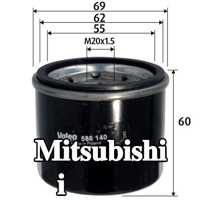 VALEO فلتر الزيت — Mitsubishi i