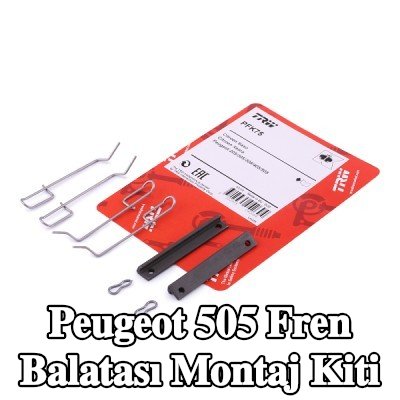 TRW Fren balatası montaj kiti — Peugeot 505