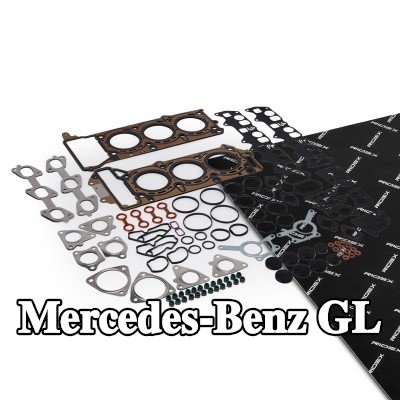 RIDEX مجموعة حشيات, رأس الأسطوانة الأيسر, يمين — Mercedes-Benz Gl