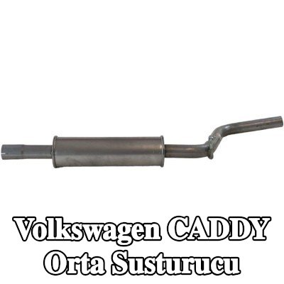 BOSAL Orta susturucu — 2012 Volkswagen Caddy