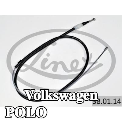 LINEX كابل، فرامل الخدمة — 2012 Volkswagen Polo
