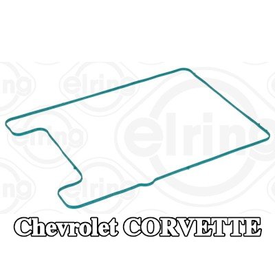 ELRING حشية, غلاف مشعب السحب مع مبرد هواء الشحن, علوي — Chevrolet Corvette