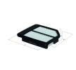MAHLE Hava filtresi — Honda Crossroad (5)