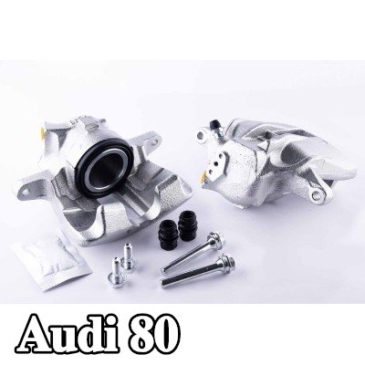 HELLA مكابح الفرامل المحور الأمامي الأيسر, بدون حامل — Audi 80