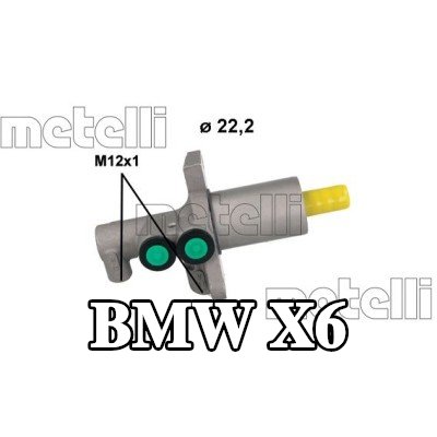 METELLI المضخة الرئيسية للفرامل — BMW X6