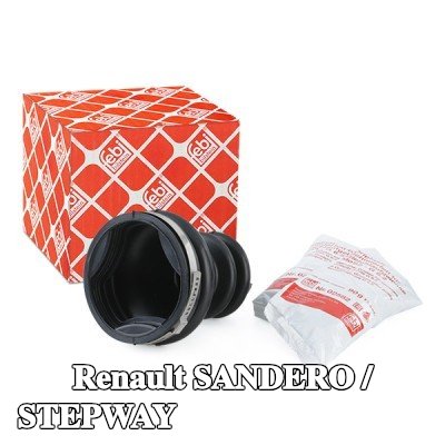 FEBI BILSTEIN طقم غطاء المحور، عمود الإدارة — Renault Sandero / Stepway