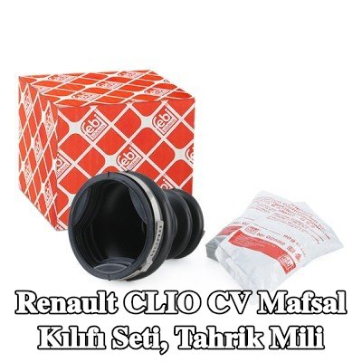 FEBI BILSTEIN CV Mafsal Kılıfı Seti, tahrik mili — Renault Clio