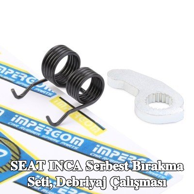 ORIGINAL IMPERIUM Serbest bırakma seti, debriyaj çalışması — SEAT Inca
