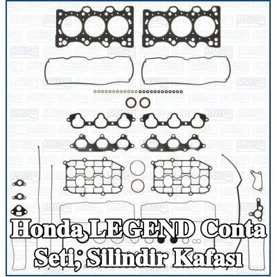 AJUSA Conta seti, silindir kapağı contalı silindir kapağı, valf gövdesi contalı, FIBERMAX — 1990 Honda Legend