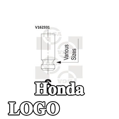 BGA صمام العادم — Honda Logo