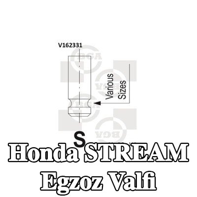 BGA Egzoz valfi — 2002 Honda Stream