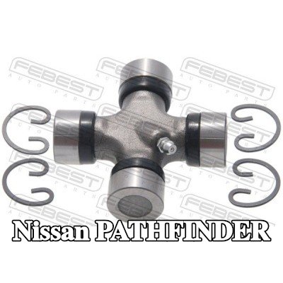 FEBEST مقرنة عمود الدفع مع محور مملوء بالشحم — 2002 Nissan Pathfinder