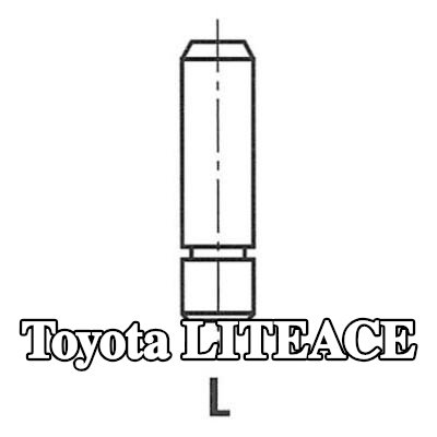 FRECCIA أدلة الصمامات — 1992 Toyota Liteace