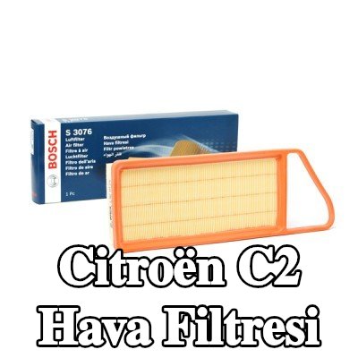 BOSCH Hava filtresi — 2004 Citroën C2